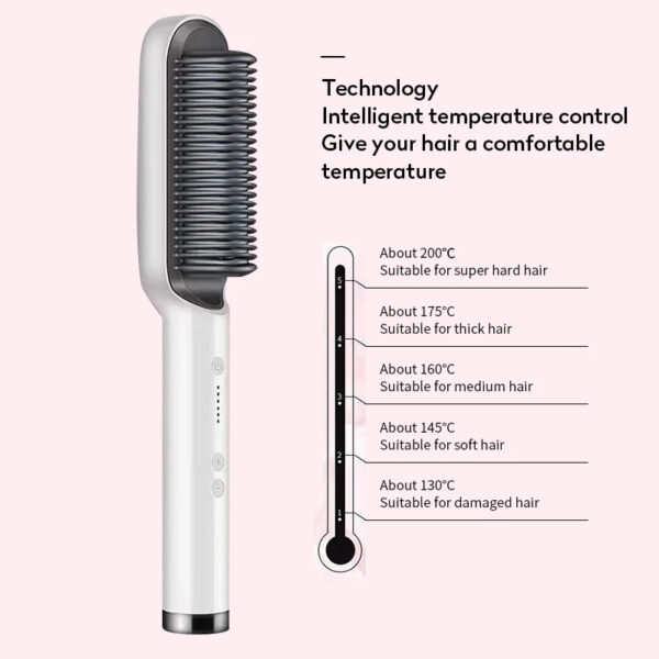 2-in-1 Hair Straightener and Curling Tong with Negative Ion Technology 2