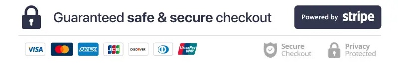 Stripe secure checkout label