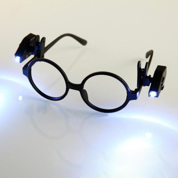 Mini LED Flashlight Glasses Light Adjustable LED Light New Eyeglass Clip Light 1