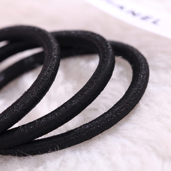 Beaded high elastic fashion hair band hair band 3